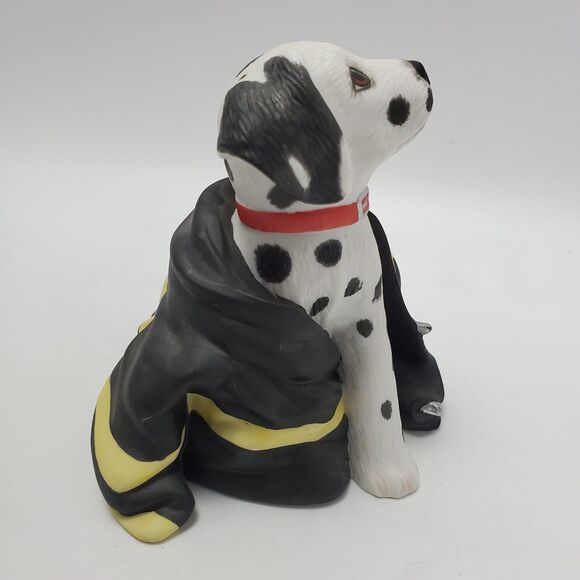 PG Princeton Gallery Porcelain Resin Dalmatian Firefighter Figurines 1994 5pcs - Picture 11 of 12